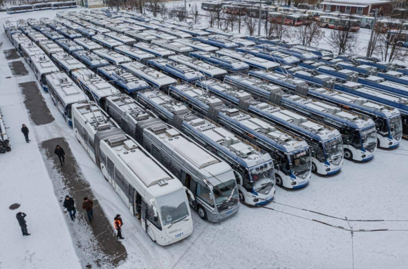 20 de troleibuze noi vor începe a circula în Chişinău la sfârşitul lunii februarie